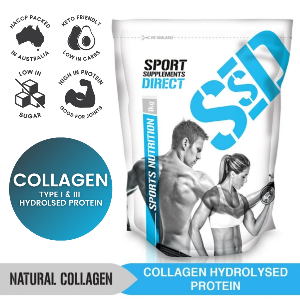 100% NATURAL HYDROLYSED COLLAGEN freeshipping - Sport Supplements Direct Pty Ltd