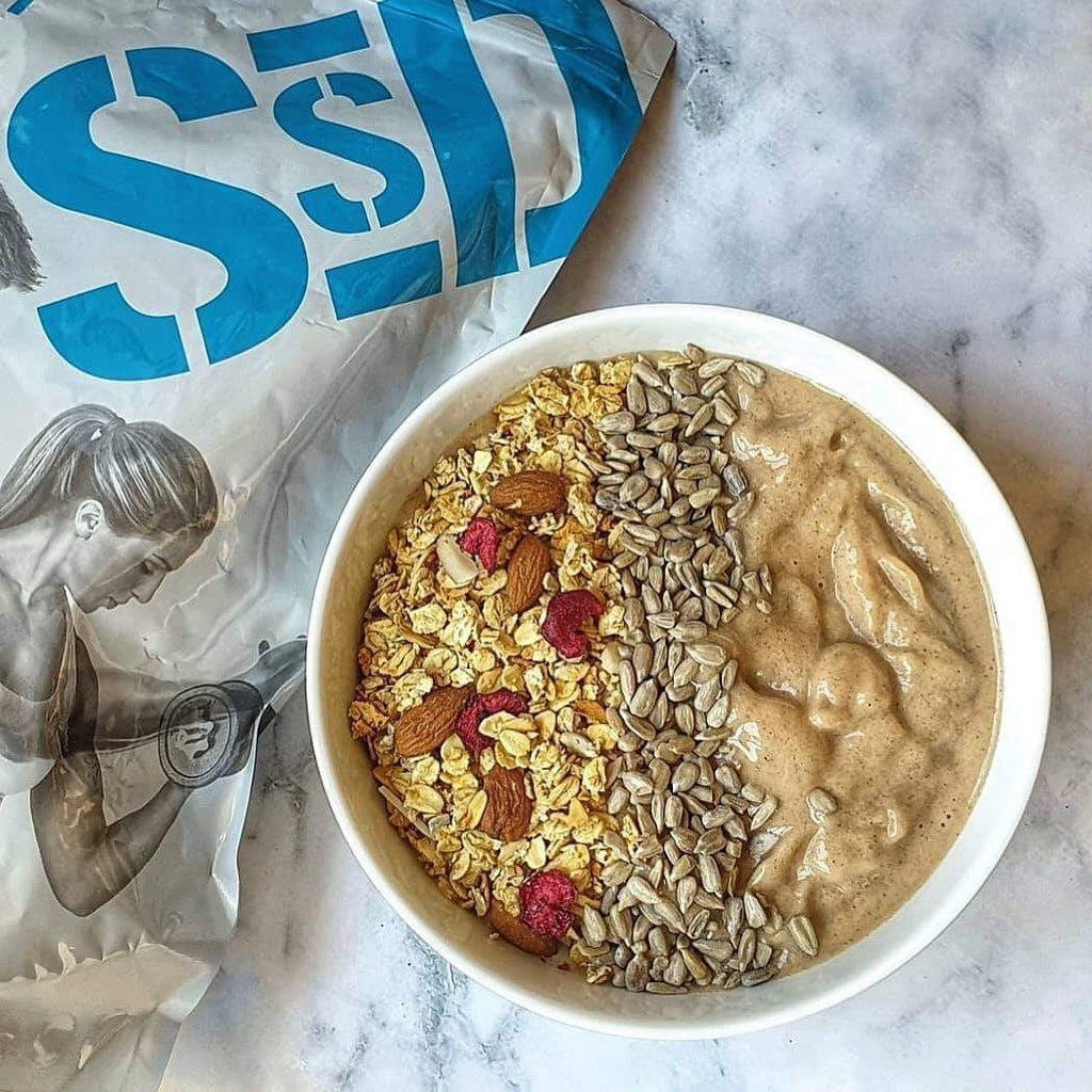 Vegan Vanilla Smoothie Breakfast Bowl