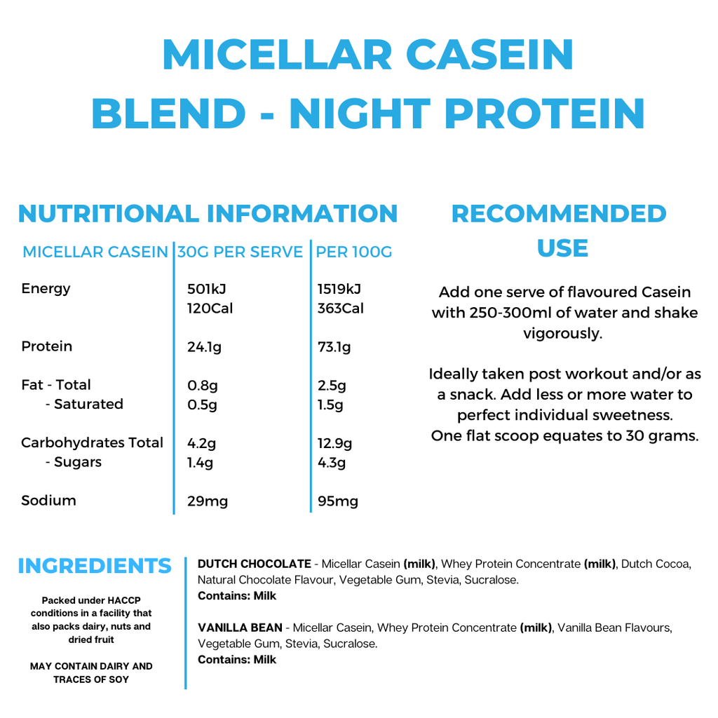 100% NATURAL MICELLAR CASEIN - CHOCOLATE