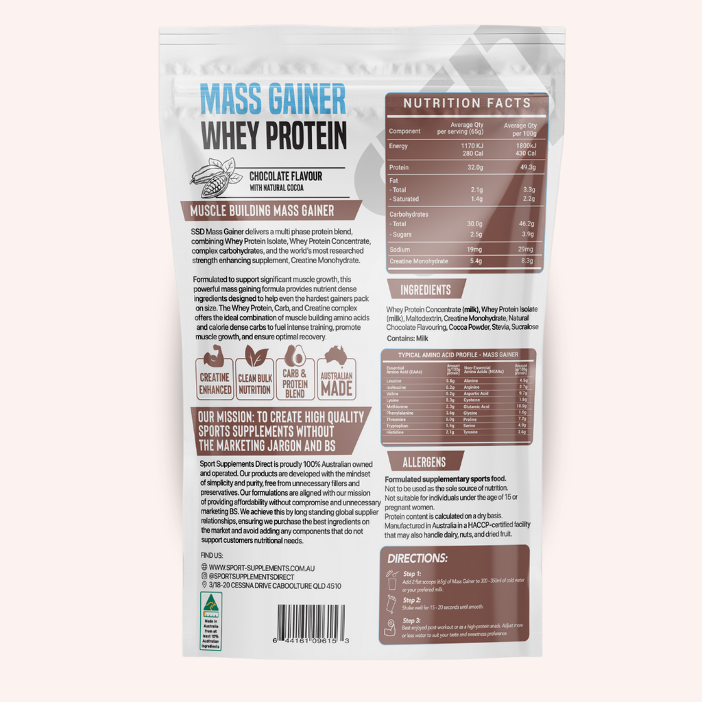 100% MUSCLE & STRENGTH MUSCLE GAINER