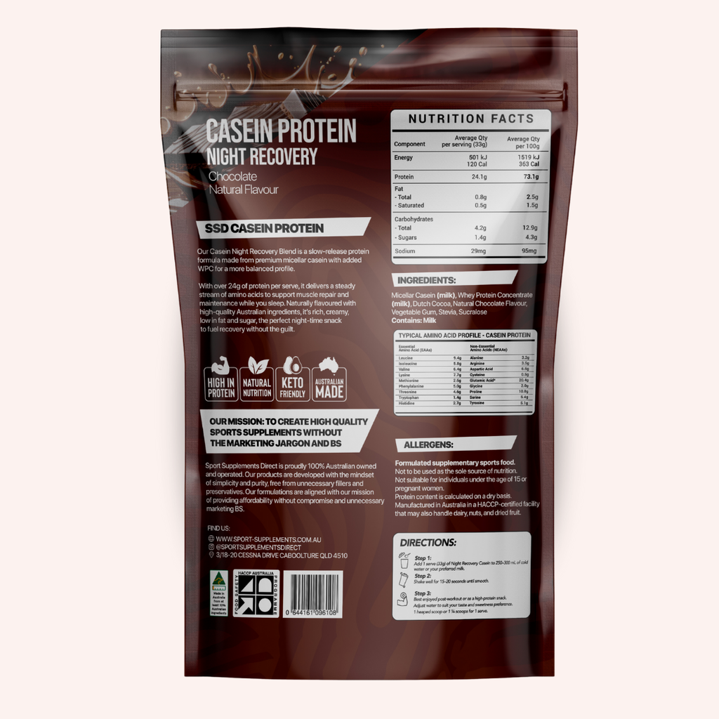 100% NATURAL MICELLAR CASEIN - NIGHT RELEASE