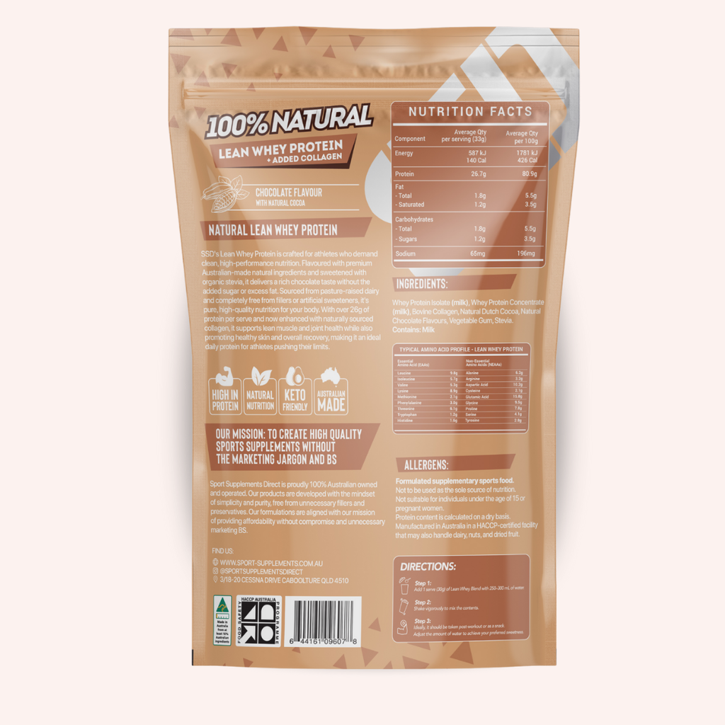 100% NATURAL LEAN WHEY BLEND