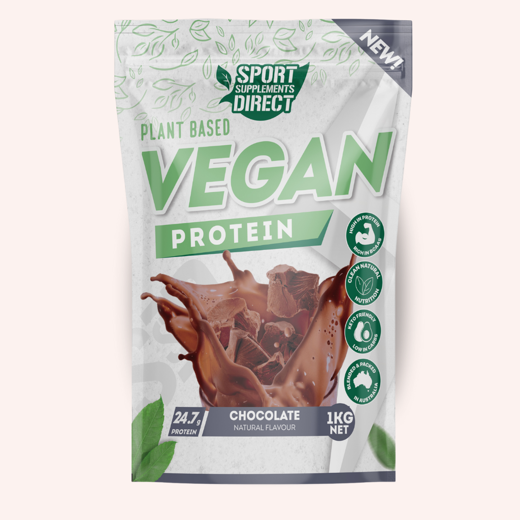 100% NATURALLY FLAVOURED VEGAN PROTEIN