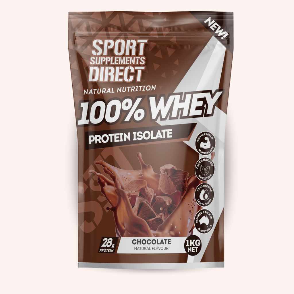 100% NATURAL WHEY PROTEIN ISOLATE