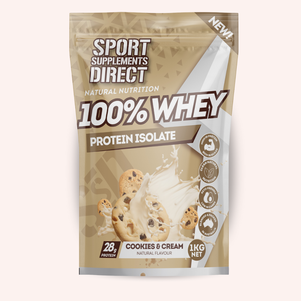 100% NATURAL WHEY PROTEIN ISOLATE