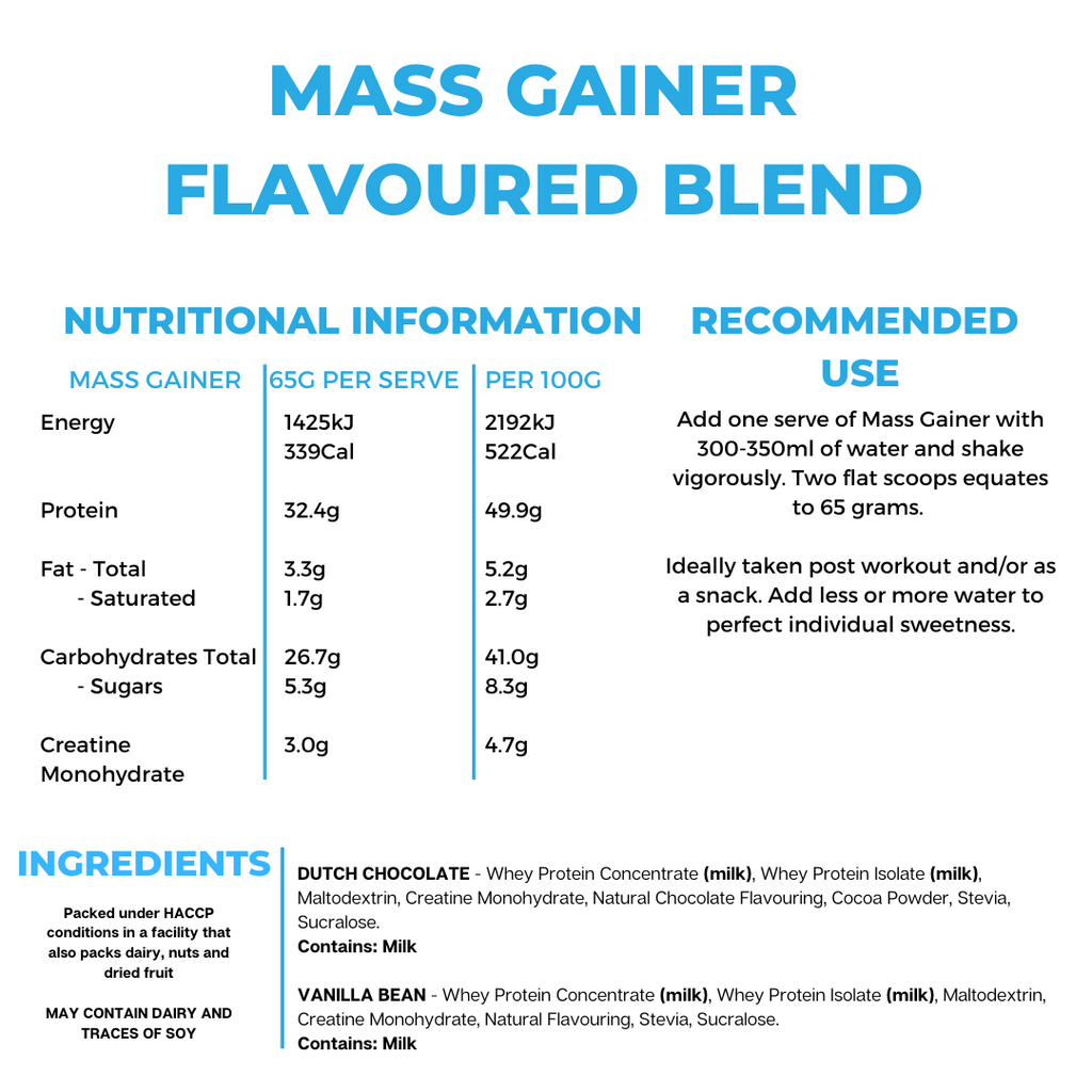 100% MUSCLE & STRENGTH MUSCLE GAINER