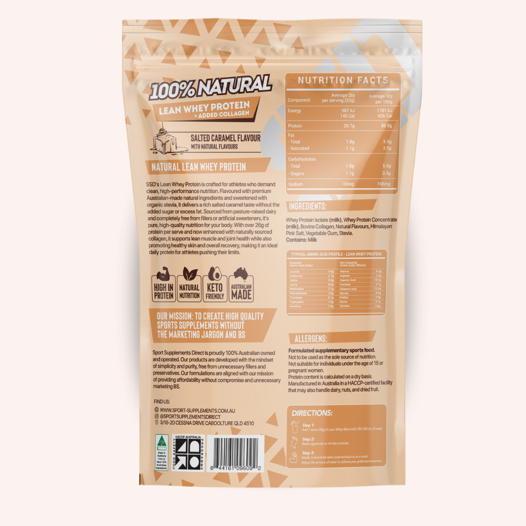 100% NATURAL LEAN WHEY BLEND