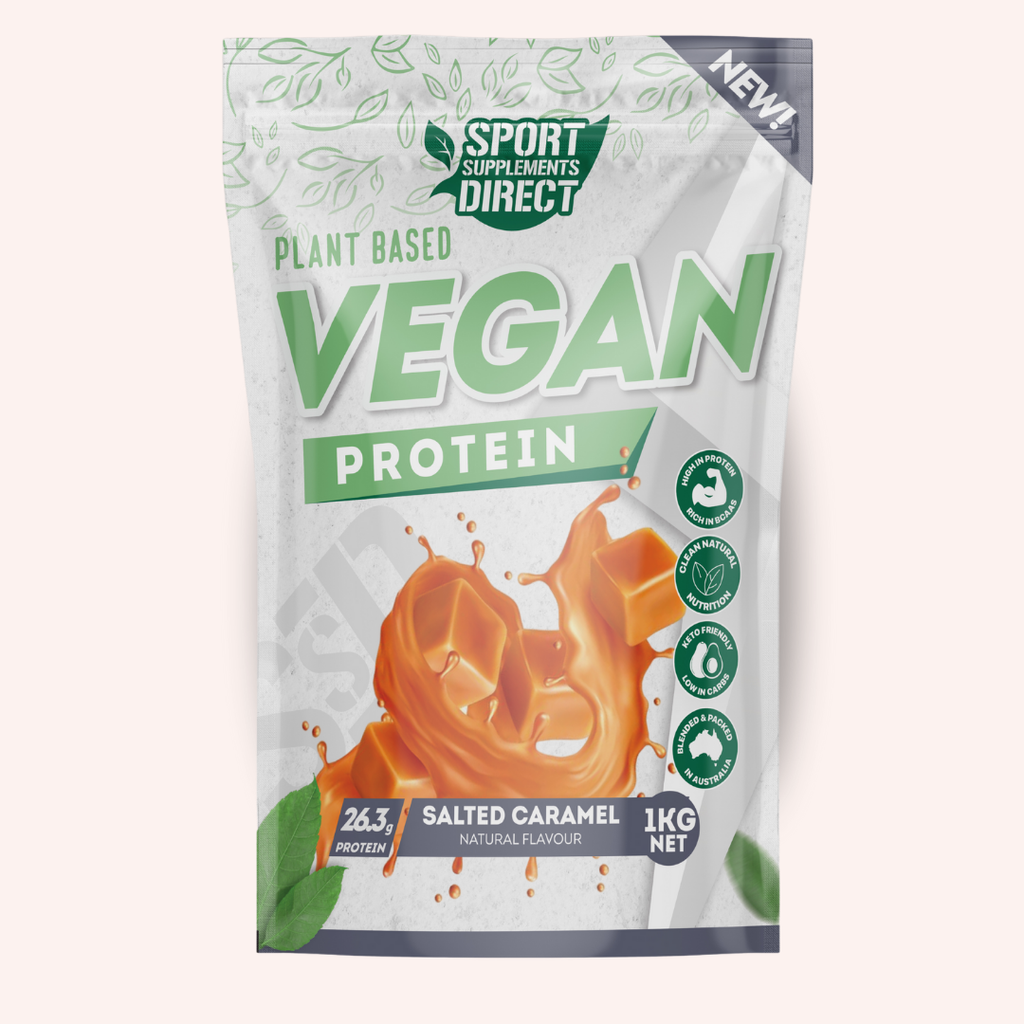 100% NATURALLY FLAVOURED VEGAN PROTEIN