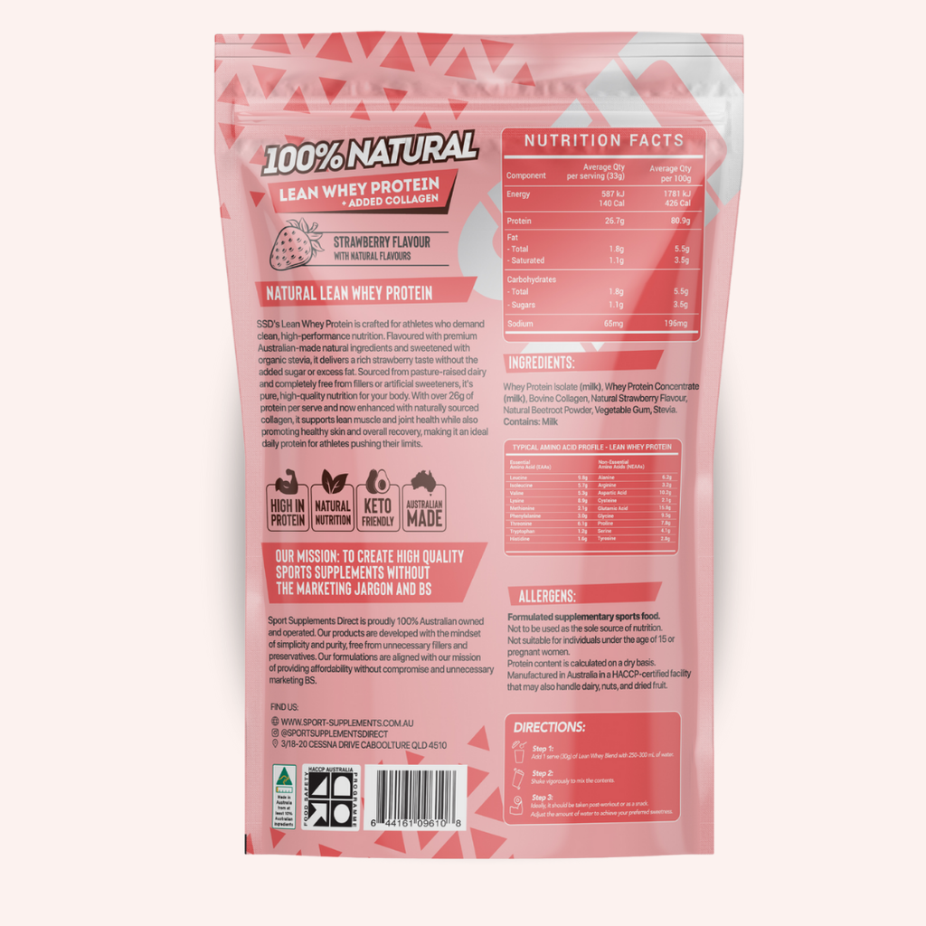 100% NATURAL LEAN WHEY BLEND