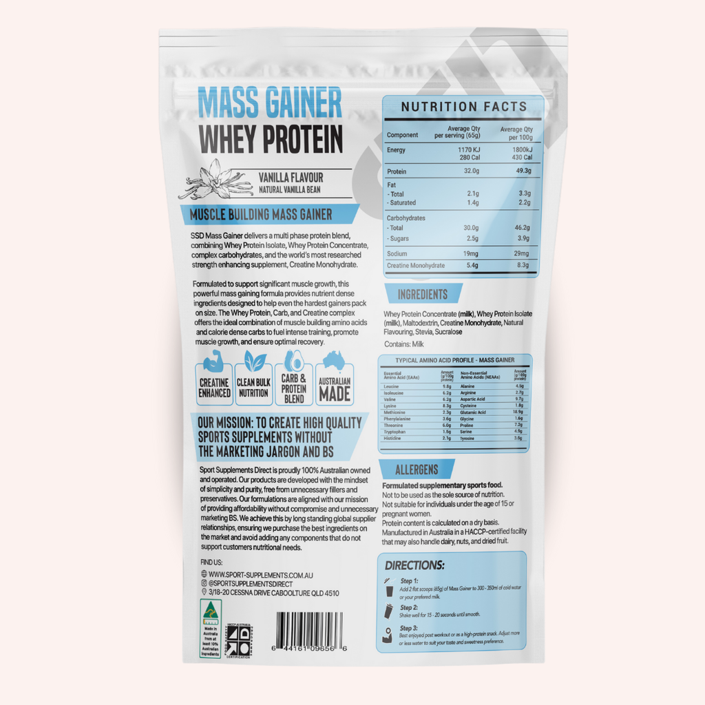 100% MUSCLE & STRENGTH MUSCLE GAINER