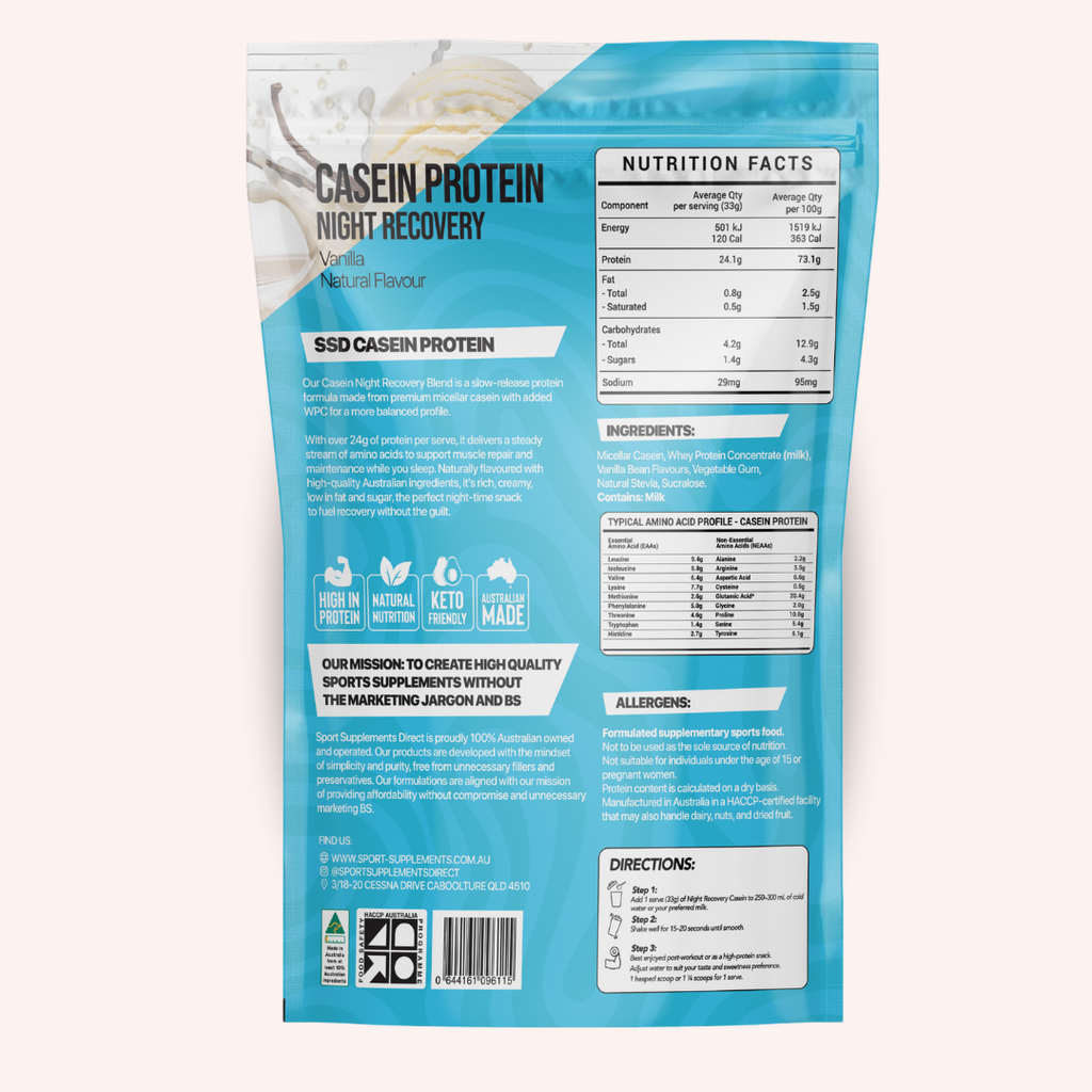 100% NATURAL MICELLAR CASEIN - NIGHT RELEASE