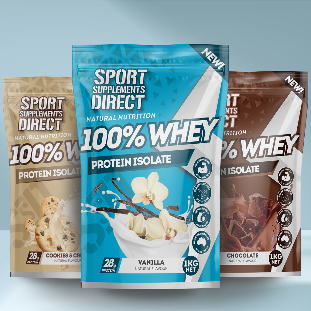 100% NATURAL WHEY PROTEIN ISOLATE