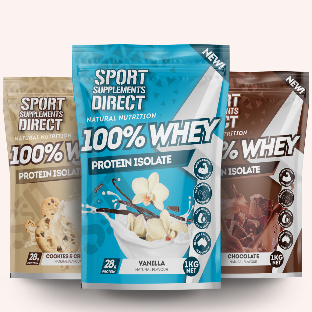 100% NATURAL WHEY PROTEIN ISOLATE