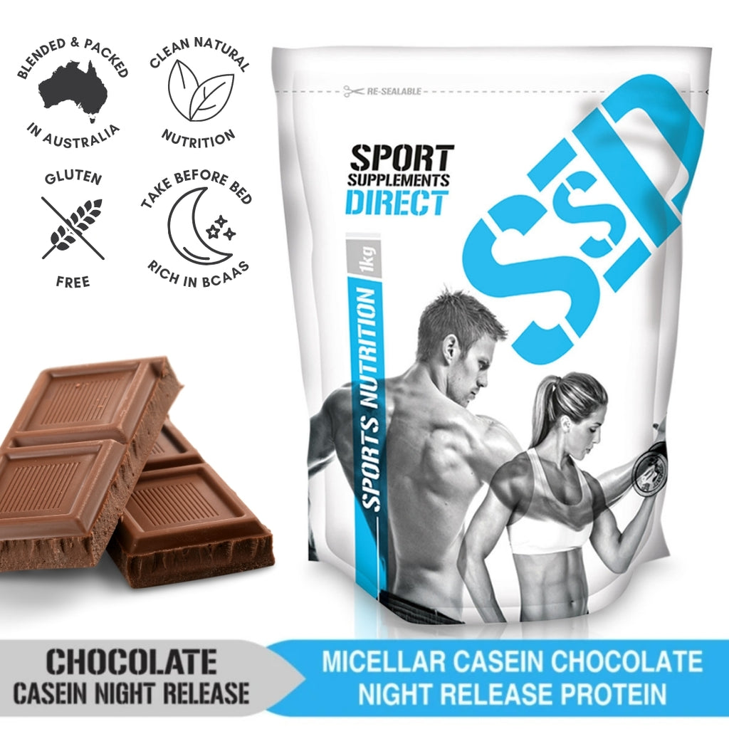 100% NATURAL MICELLAR CASEIN - CHOCOLATE freeshipping - Sport Supplements Direct Pty Ltd