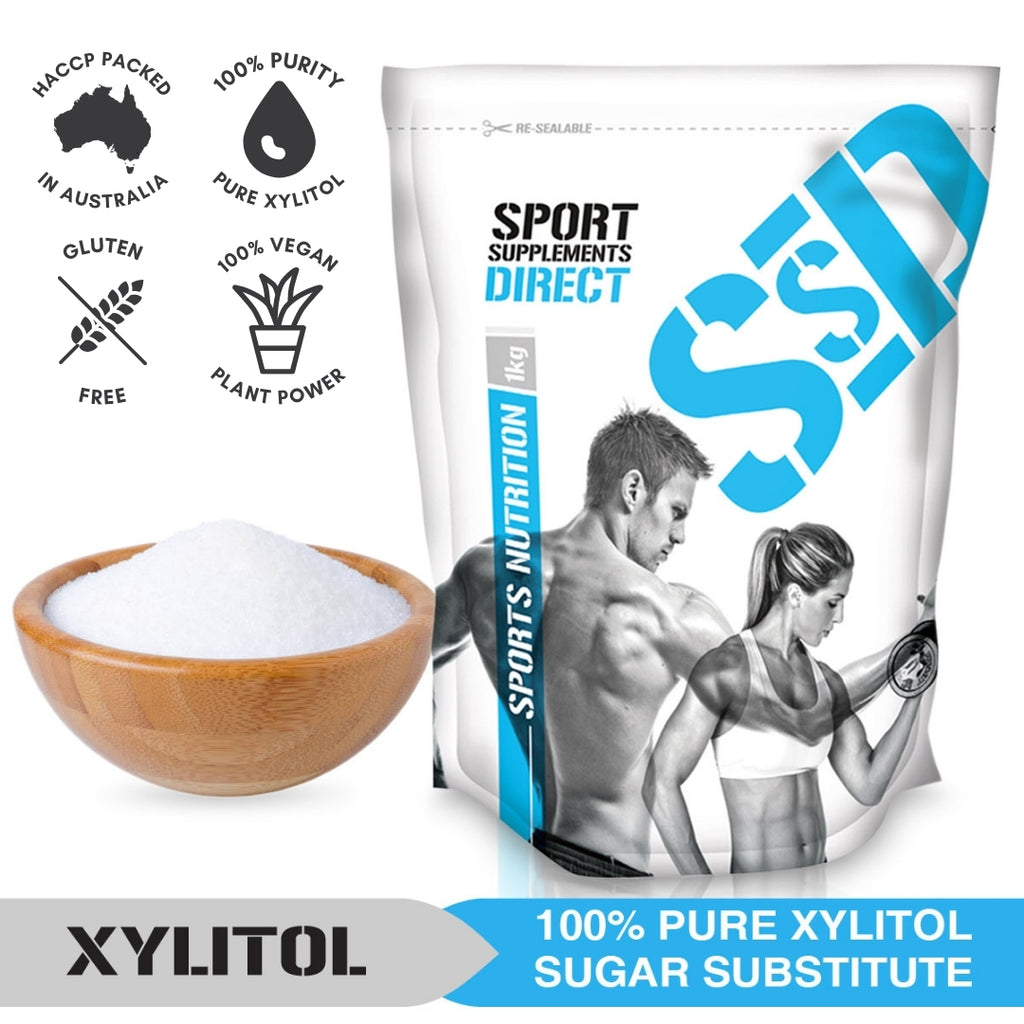 100% PURE XYLITOL - SUGAR SUBSTITUTE freeshipping - Sport Supplements Direct Pty Ltd