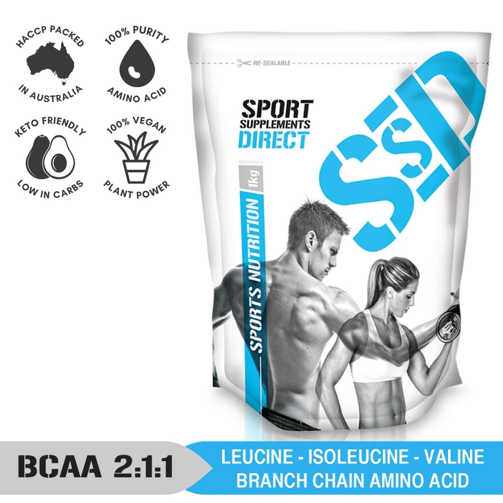 100% PURE INSTANTISED 2:1:1 PURE BCAA freeshipping - Sport Supplements Direct Pty Ltd